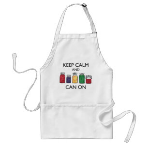 Keep Calm and Can On Canning Apron