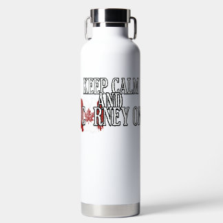 Keep Calm and Carney On Water Bottle