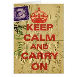 Keep calm and carry