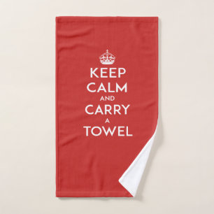 Keep Calm and Carry a [Hand] Towel