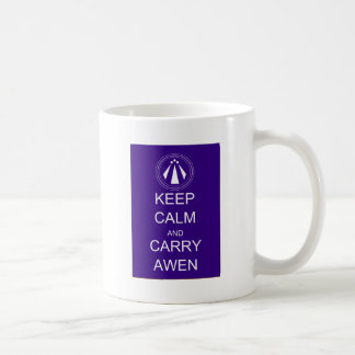 Keep Calm and Carry Awen Coffee Mug
