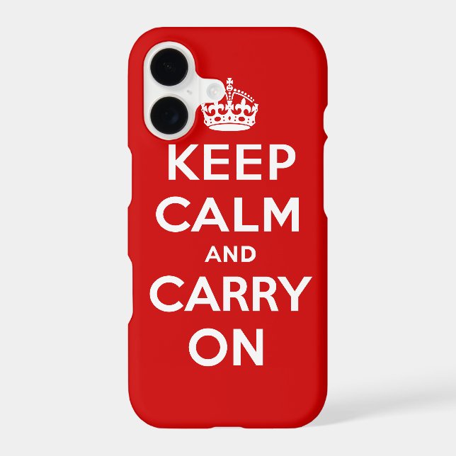Keep Calm and Carry On (Back)