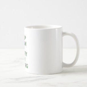 Keep Calm and Carry On Baking Coffee Mug