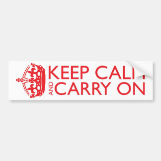 Sticker And Bumper Keep Carry On Calm Sticker And Bumper Keep Carry On Calm