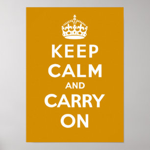 Keep Calm and Carry On_CARAMEL Poster