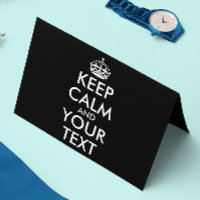 Keep Calm and Carry On - Create Your Own