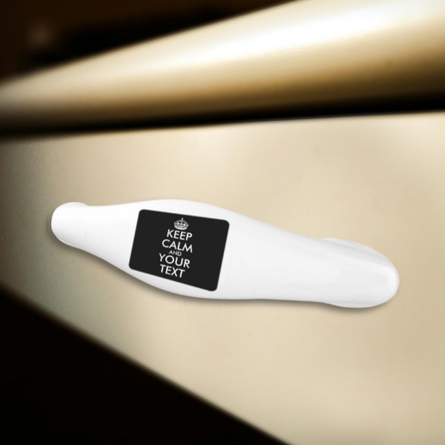 Keep Calm and Carry On - Create Your Own Ceramic Drawer Pull (Creator Uploaded)