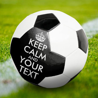 Keep Calm and Carry On - Create Your Own Football