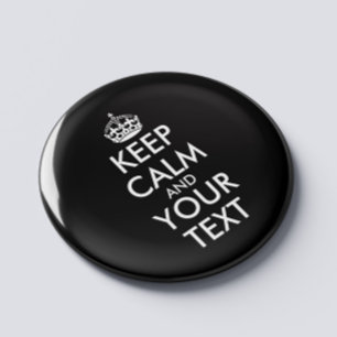 Keep Calm and Carry On - Create Your Own Magnet
