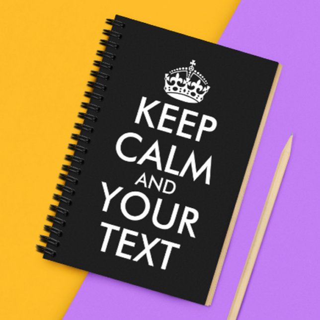 Keep Calm and Carry On - Create Your Own Planner (Creator Uploaded)