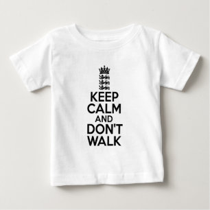 Keep calm and carry on cricket baby T-Shirt