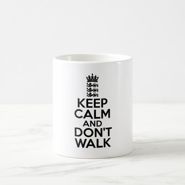 Keep calm and carry on cricket coffee mug (Center)