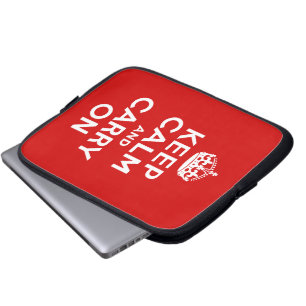 Keep Calm and Carry On Electronics Sleeve