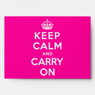 Keep Calm and Carry On Envelopes