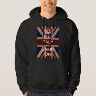 Keep Calm and Carry on Hoodie