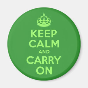 Keep Calm and Carry On Magnet