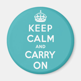 Keep Calm and Carry On Magnet