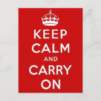 Keep Calm and Carry On Motivational