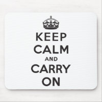 Keep Calm and Carry On