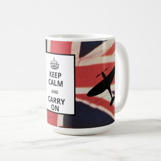 Keep Calm and Carry On Mug