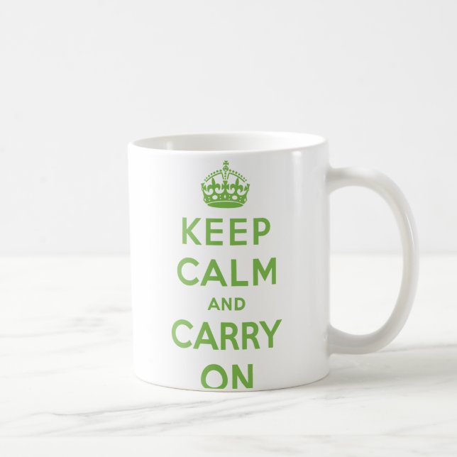 Keep Calm and Carry On Mug (Right)