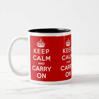 Keep Calm and Carry On Mug
