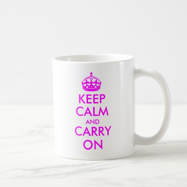 Keep Calm and Carry On Mug (Right)