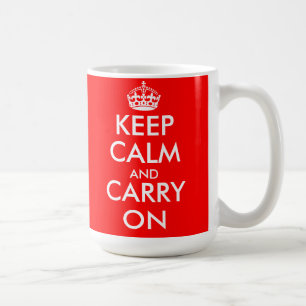 Keep Calm and Carry On Mug - Original