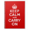 Keep Calm and Carry On Notebook