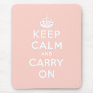 keep calm and carry on Original Mouse Mat