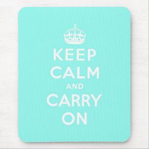 keep calm and carry on Original Mouse Mat
