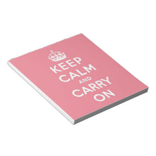 keep calm and carry on Original Notepad