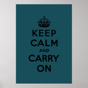 keep calm and carry on Original Poster