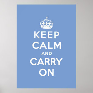 keep calm and carry on Original Poster