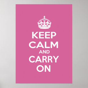 Keep Calm and Carry On Poster