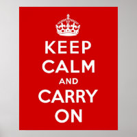 Keep Calm and Carry On