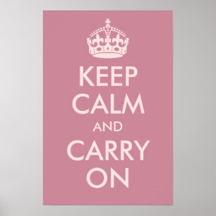 Keep Calm and Carry On Print