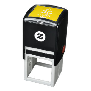 KEEP CALM and CARRY ON Self-inking Stamp