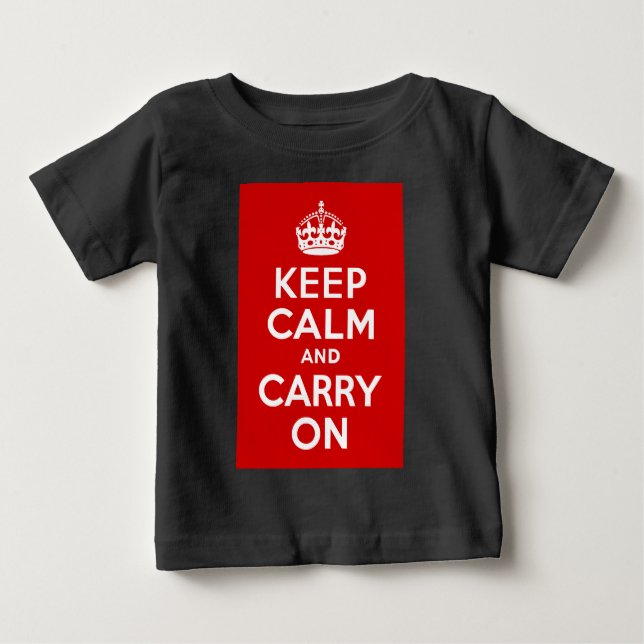 Keep Calm and Carry On Shirt (Front)