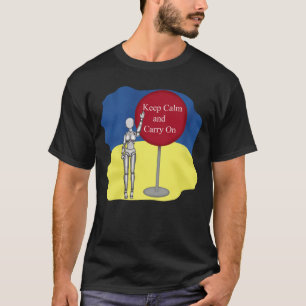 Keep Calm and Carry On . Ukraine strong T-Shirt