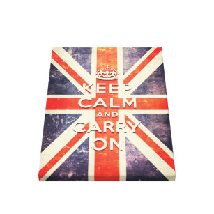 Union Jack Canvas Prints Amp Wall Art Zazzle Co Uk