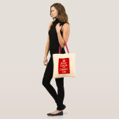 Keep Calm and Carry On ~ Vintage World War 2 Tote Bag (Front (Model))