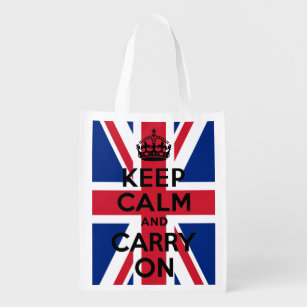 union jack shopping bag