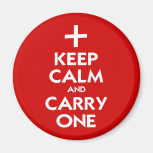 Keep Calm and Carry One Magnet