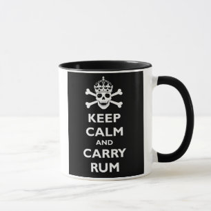 Keep Calm and Carry Rum Mug