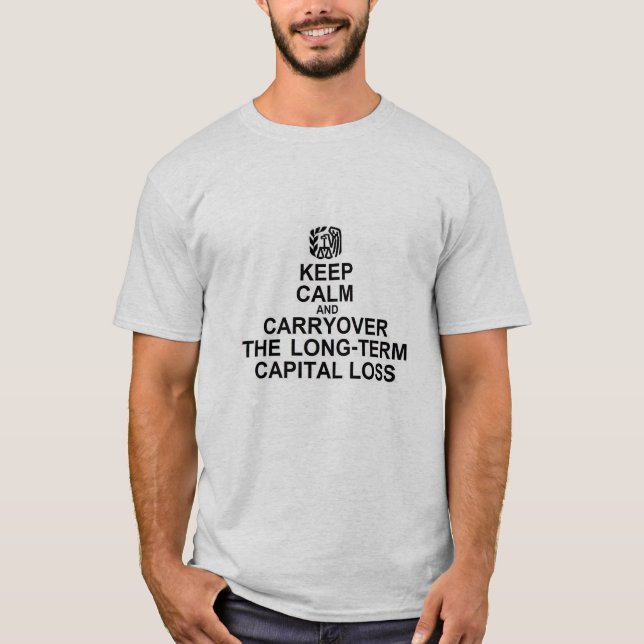 KEEP CALM AND CARRYOVER ACCOUNTING SHIRT (Front)