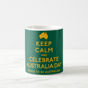Keep Calm and Celebrate Australia Day! Coffee Mug