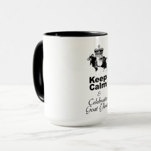 Keep Calm and Celebrate Goat year TTM Mug
