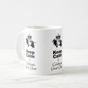 Keep Calm and Celebrate Goat year WM01 Coffee Mug