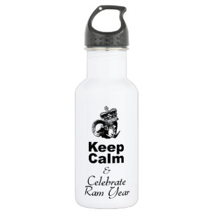 Keep Calm and Celebrate Ram Year 2015 532 Ml Water Bottle